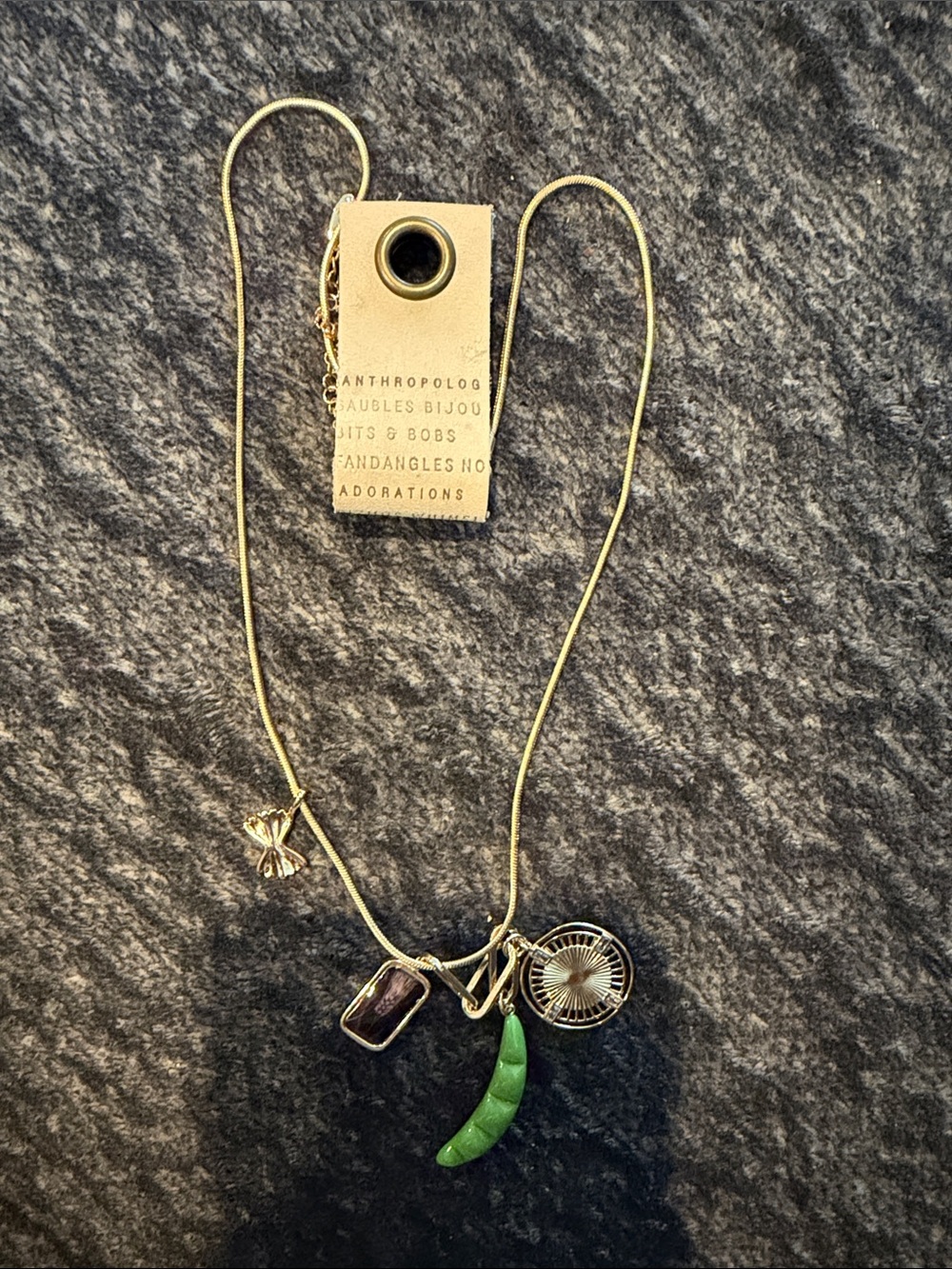 Anthropologie PEA POD NECKLACE NWT